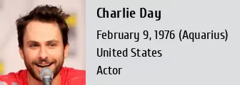 Charlie Day • Height, Weight, Size, Body Measurements, Biography, Wiki, Age